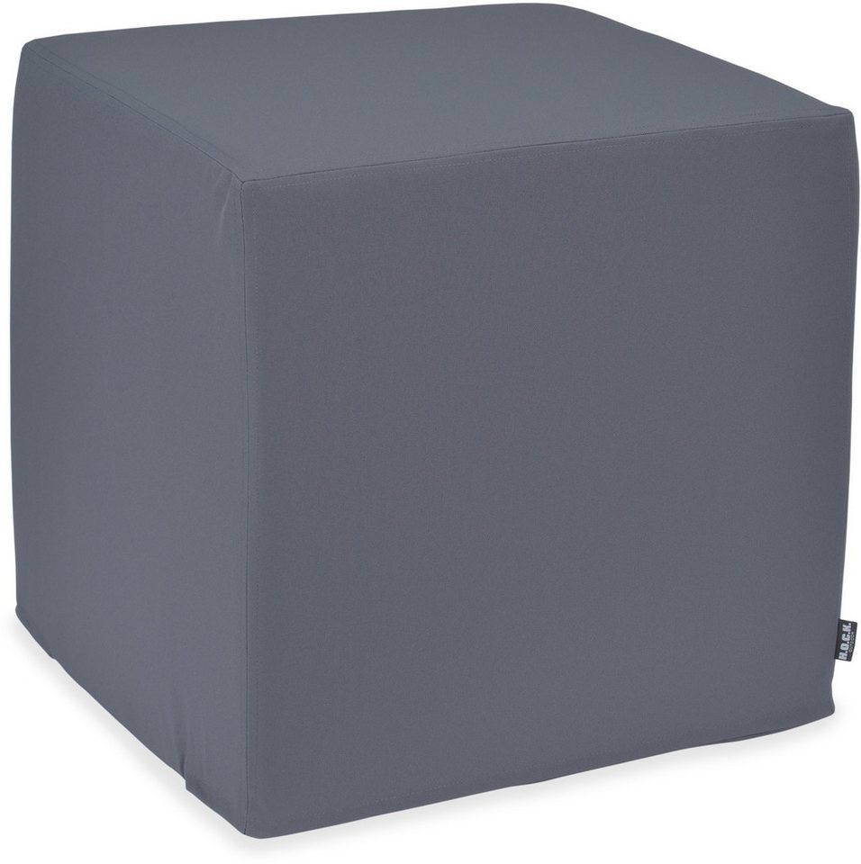H.O.C.K. Sitzhocker H.O.C.K. Miami Outdoor Cube/ Sitzwürfel 45x45x45cm, Hocker, Sitzhocker, Pouf Hocker, Barhocker - wetterfest, vielseitig von H.O.C.K.