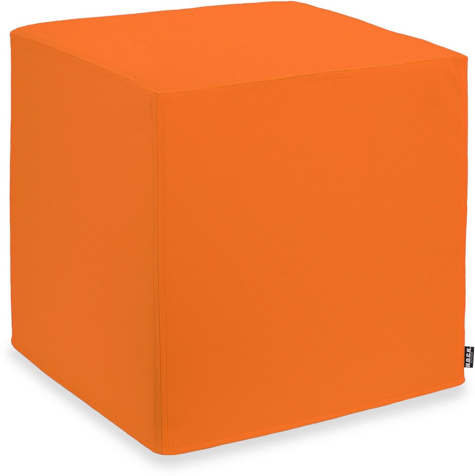 H.O.C.K. Sitzhocker H.O.C.K. Miami Outdoor Cube/ Sitzwürfel 45x45x45cm, Hocker, Sitzhocker, Pouf Hocker, Barhocker - wetterfest, vielseitig von H.O.C.K.