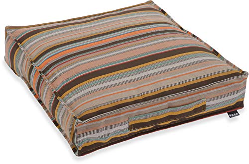 HOCK Matratzenkissen Outdoor Yucatan (50x50x10cm, Braun) von HOCK