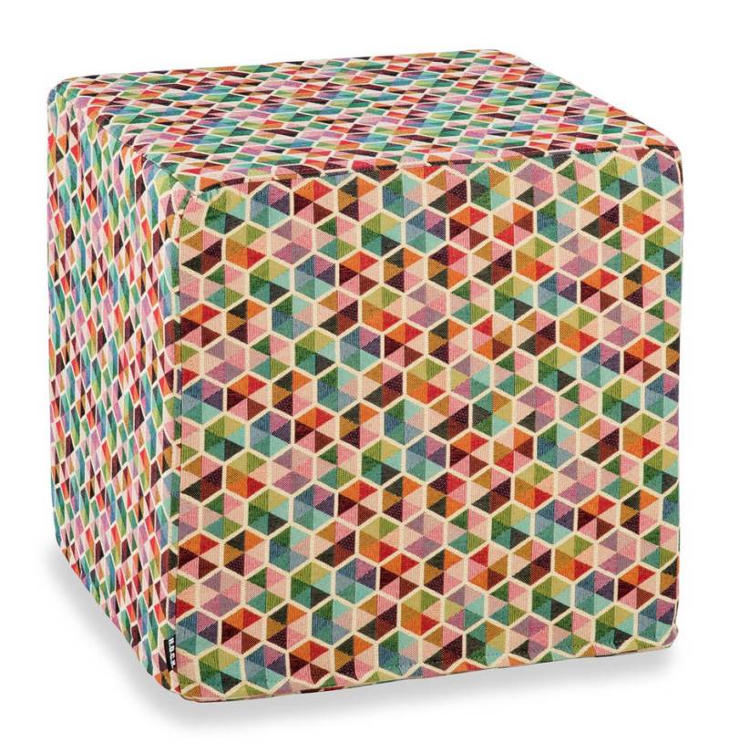 H.O.C.K. Sitzhocker H.O.C.K. Akasma Hocker 45x45x45cm multicolor boho, Hocker, Barhocker & Sitzhocker, Schminktischhocker, Wohnzimmer Hocker H.O.C.K. Sitzhocker H.O.C.K. Akasma Hocker 45x45x45cm multicolor boho, Hocker, Barhocker & Sitzhocker, Schminktischhocker, Wohnzimmer Hocker von H.O.C.K.