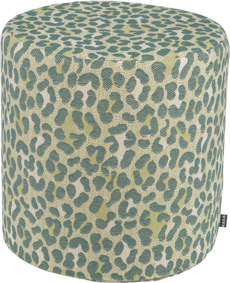 H.O.C.K. Sitzhocker H.O.C.K. Alia Hocker Pouf rund Ø45x45cm grün Leo-Muster, Hocker, Barhocker & Sitzhocker, Schminktischhocker, Wohnzimmer Hocker H.O.C.K. Sitzhocker H.O.C.K. Alia Hocker Pouf rund Ø45x45cm grün Leo-Muster, Hocker, Barhocker & Sitzhocker, Schminktischhocker, Wohnzimmer Hocker von H.O.C.K.
