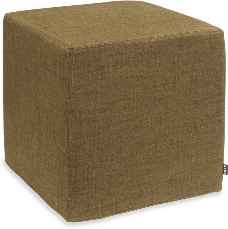 H.O.C.K. Sitzhocker H.O.C.K. Livigno Cube / Sitzwürfel 45x45x45cm, Hocker: Bequem, vielseitig, Wohnzimmer, Schlafzimmer & Flur von H.O.C.K.