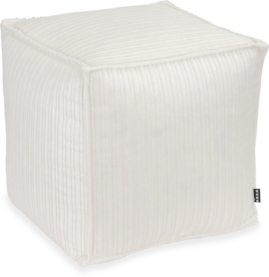 H.O.C.K. Sitzhocker H.O.C.K. Precious Cord Bean Cube Hocker eckig Pouf 40x40x40cm weiß, Hocker, Barhocker & Sitzhocker, Schminktischhocker, Wohnzimmer Hocker H.O.C.K. Sitzhocker H.O.C.K. Precious Cord Bean Cube Hocker eckig Pouf 40x40x40cm weiß, Hocker, Barhocker & Sitzhocker, Schminktischhocker, Wohnzimmer Hocker von H.O.C.K.