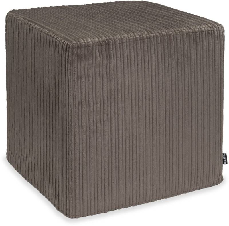 H.O.C.K. Sitzhocker H.O.C.K. Precious Cord Hocker Cube eckig 45x45x45cm Cordsamt braun, Hocker, Barhocker & Sitzhocker, Schminktischhocker, Wohnzimmer Hocker von H.O.C.K.