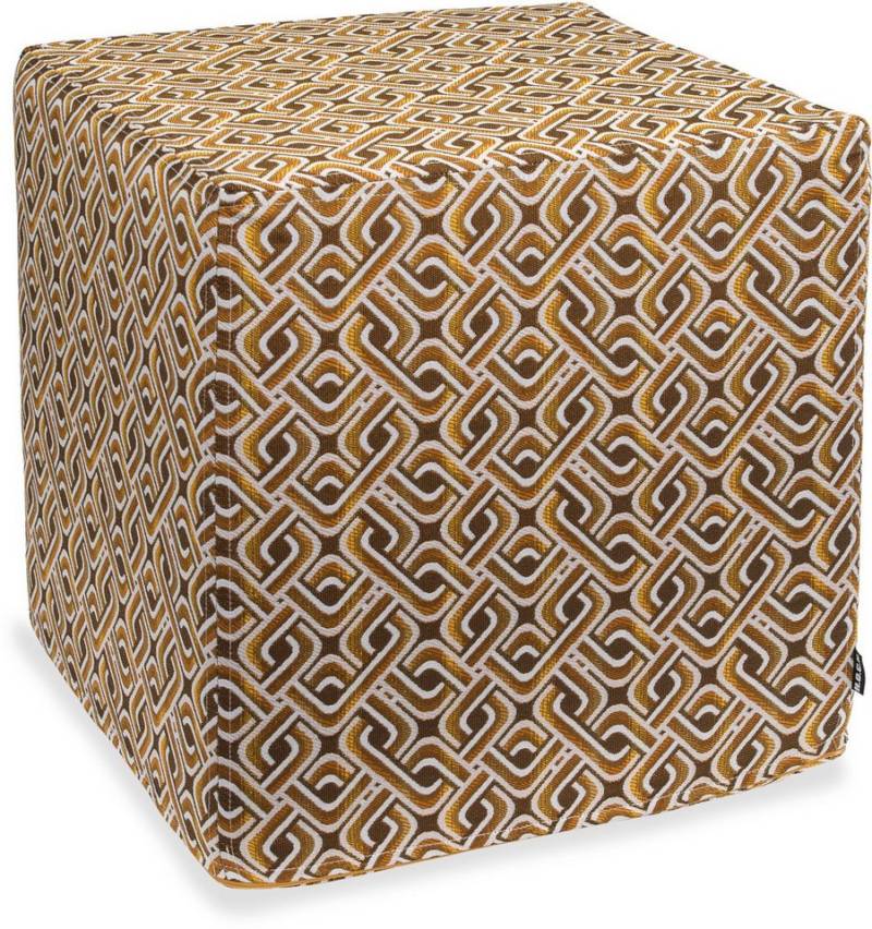 H.O.C.K. Sitzhocker H.O.C.K. Stan Hocker eckig 45x45x45cm retro gold, Hocker, Barhocker & Sitzhocker, Schminktischhocker, Wohnzimmer Hocker H.O.C.K. Sitzhocker H.O.C.K. Stan Hocker eckig 45x45x45cm retro gold, Hocker, Barhocker & Sitzhocker, Schminktischhocker, Wohnzimmer Hocker von H.O.C.K.