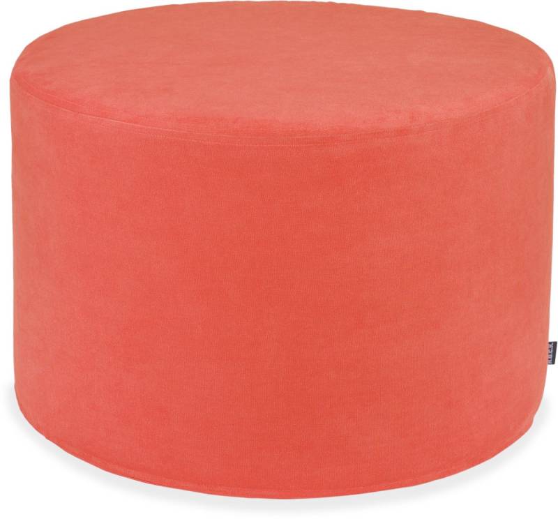 H.O.C.K. Sitzhocker H.O.C.K. Versatil Hocker rund Pouf ø60x40cm Uni orange col. 33, Hocker, Barhocker & Sitzhocker, Schminktischhocker, Wohnzimmer Hocker von H.O.C.K.