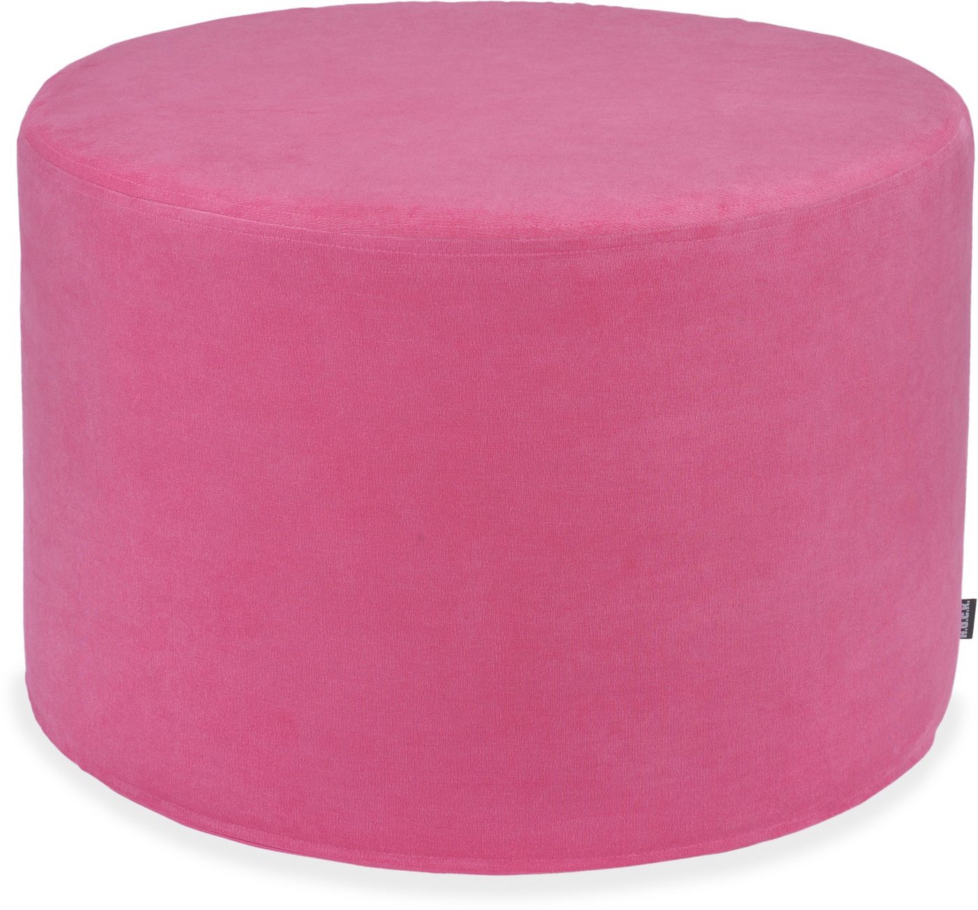 H.O.C.K. Sitzhocker H.O.C.K. Versatil Hocker rund Pouf ø60x40cm Uni pink col. 28, Hocker, Barhocker & Sitzhocker, Schminktischhocker, Wohnzimmer Hocker von H.O.C.K.