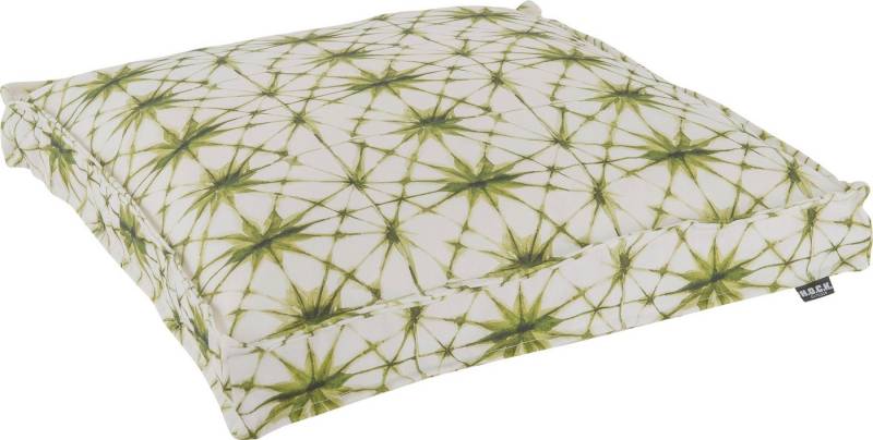 H.O.C.K. Sitzkissen Badu Batik Saphire Outdoor, wasserabweisend von H.O.C.K.