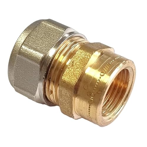 16er Schraubfitting - Übergang mit 3/4" Innengewinde für Aluverbundrohr, Schraubfitting 16x2, DVGW von H2O-Flex