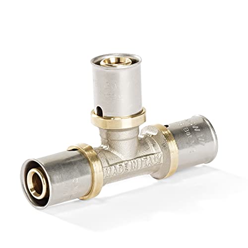 H2O-Flex® 26er Pressfitting T-Stück 26 x 3,0mm für Verbundrohr 3,0mm DVGW Aluverbund - Rohr Mehrschichtverbundrohr von H2O-Flex