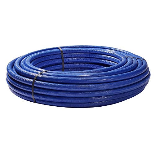 H2O-Flex Aluverbundrohr, Mehrschichtverbundrohr, 6 mm Isolierung blau, 26 x 3 mm, 25 m Rolle, DVGW Rohr von H2O-Flex