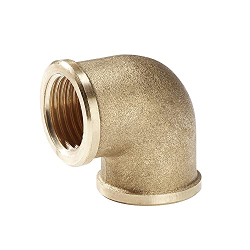 Gewindefitting Winkel 1 1/2“IG x 1 1/2"IG Messing Fitting von H2O-Flex