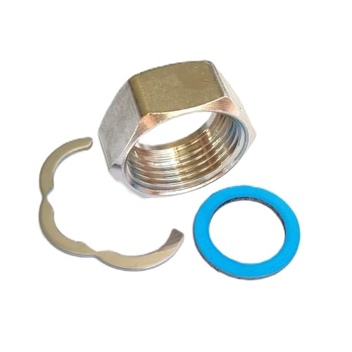 H2O-Flex® 1/2" Anschluss-Set Edelstahlwellrohr DN12 Verschraubung für Solar und Sanitär von H2O-Flex