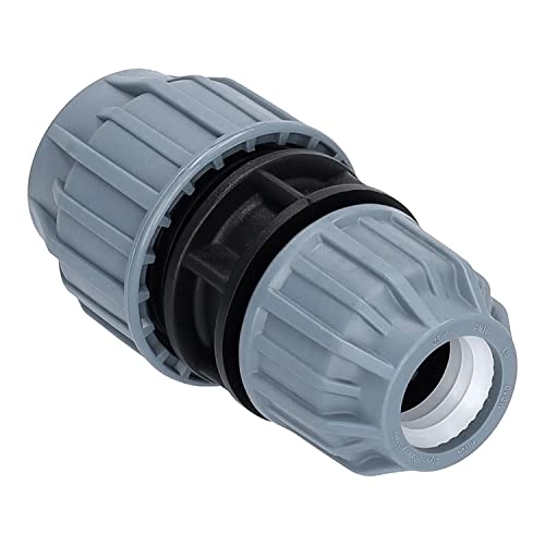 PP-Fitting, Klemmverbinder - Kupplung reduziert für PE-Rohr, 25-20 mm, DVGW von H2O-Flex