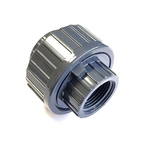 PVC Fitting Poolfitting Gewindefittings | alle Sorten | Kunststoff PE - Winkel T-Stück 90 Grad IG - AG 50mm Poolverrohrung Rückschlagventil Kugelhahn (IG Verschraubung, 20mm x 1/2") von H2O-Flex