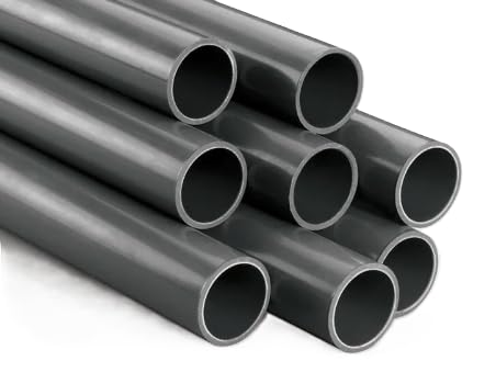 PVC Rohr 32mm x 2,4mm Kunststoff Druckrohr PN16 für Poolfitting Klebefitting PVC Fitting Poolverrohrung meterstück Druckleitung PVC Rohr 32mm x 2,4mm Kunststoff Druckrohr PN16 für Poolfitting Klebefitting PVC Fitting Poolverrohrung meterstück Druckleitung von H2O-Flex