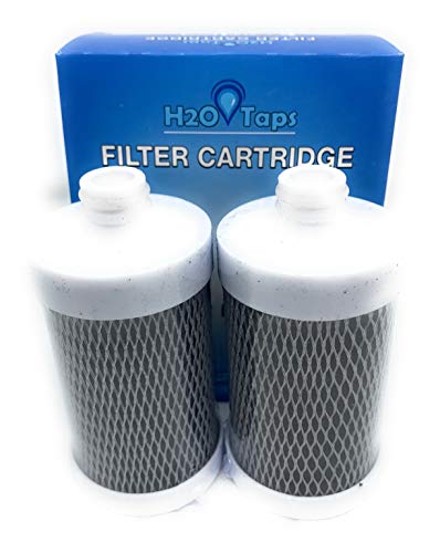 H2O Taps - Wasserfilter für den Wasserhahn (Kartuschen Pack 2) von H2O Taps