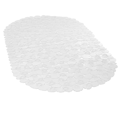 H4L Badewannenmatte 36x69cm Anti Rutsch Matte Duschmatte Wanneneinlage Badewanne rutschhemmend (Transparent) von H4L