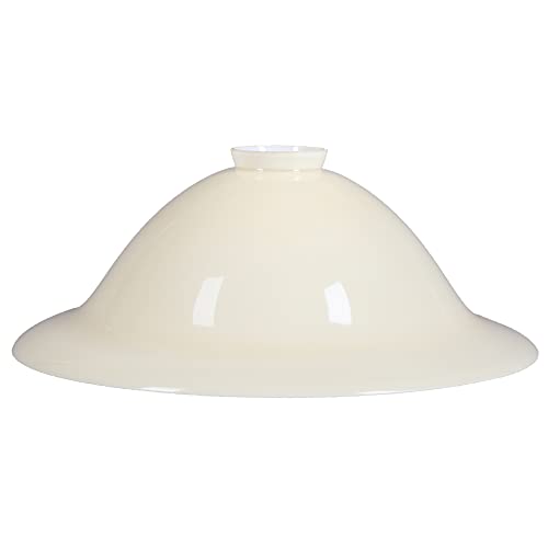 H4L Lampenglas Beige Ersatzglas Pendelleuchte Leuchtenglas Glasschirm Rund Ø295mm von H4L