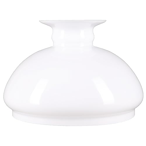 Lampenglas Opalglas Ersatzglas Petroleumglas Ø 186mm weiß beige grün glänzend Leuchtenglas Weiß von H4L