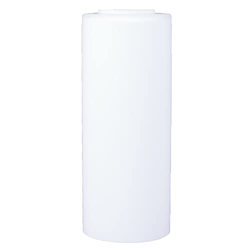 Lampenglas Weiß matt Ø 80mm E27 Pendelleuchte Ersatzglas Leuchtenglas H:200mm Lochmaß 42mm von H4L