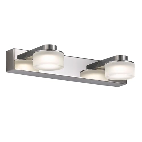 Wandlampe LED Wandleuchte Badlampe 4,50W Leuchte 2 flammig 230V Badezimmerlampe von H4L