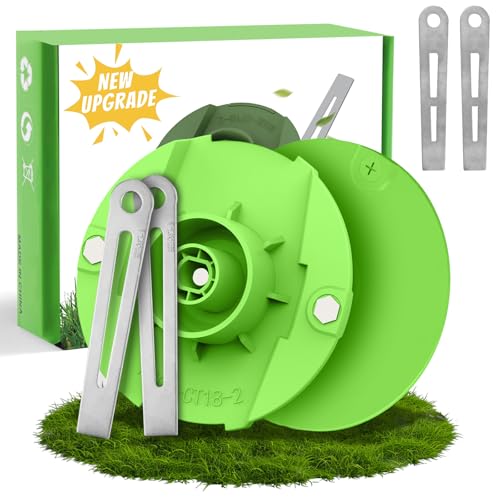 HA BIN Metallmesser Set für Einhell Akku-Rasentrimmer, 4 Stück Rasentrimmer Ersatzmesser, inklusive Schneidscheibe & Schrauben, Rasentrimmer Messer Zubehör HA BIN Metallmesser Set für Einhell Akku-Rasentrimmer, 4 Stück Rasentrimmer Ersatzmesser, inklusive Schneidscheibe & Schrauben, Rasentrimmer Messer Zubehör von HA BIN