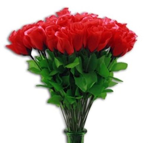 HAAC 10er Set künstliche Rose Rosenknospe Rosen Farbe Rot 47 cm HAAC 10er Set künstliche Rose Rosenknospe Rosen Farbe Rot 47 cm von HAAC