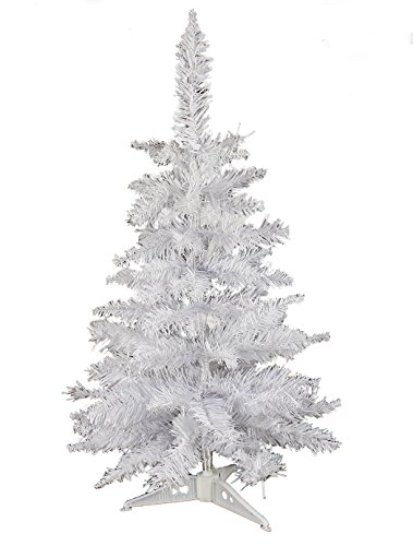 HAAC Weihnachtsbaum Farbe Weiss 60 cm für Weihnacht Weihnachten von HAAC