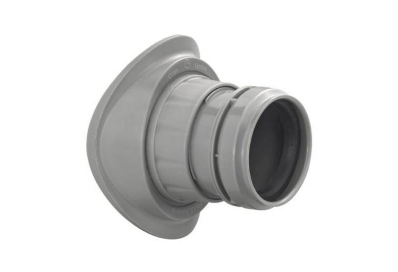 HAAS Ablaufrohr Abzweig Anschlussverbinder - OHA-EASY-FIX, Isabel - DIN 4102-B2, DN 110/40 von HAAS