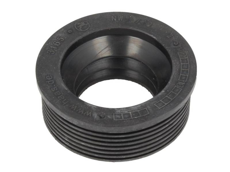 HAAS Ablaufrohr Gummimanschette für Gussrohr Abflussrohr Außen Ø 60 mm x Innen Ø 40 mm von HAAS