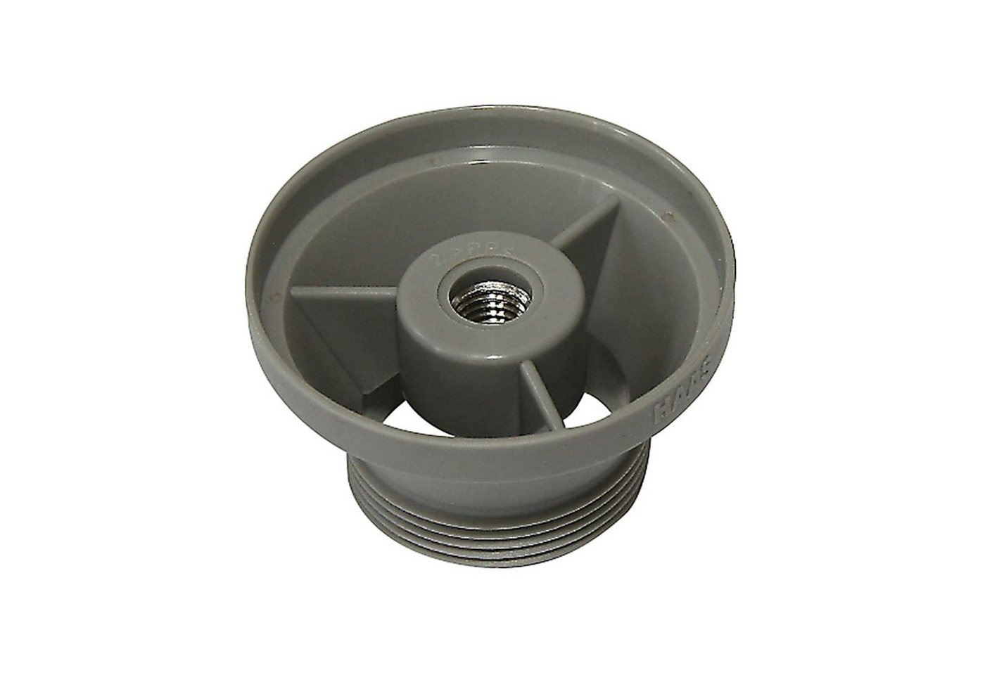 HAAS Siphon Haas Ablauf- und Siphonadapter für Ikea® Spülen 1 1/2 Zoll, grau von HAAS