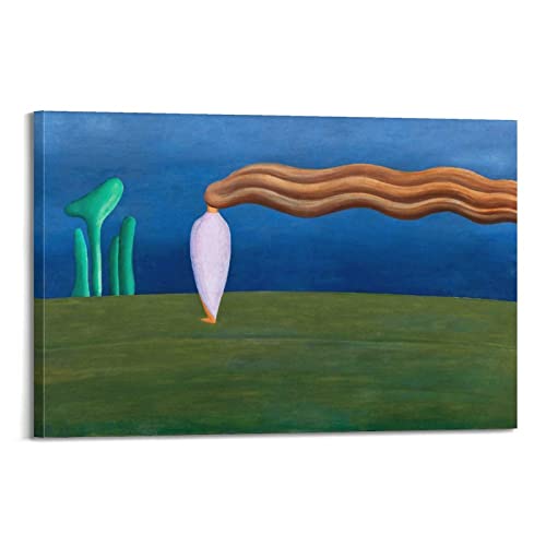 HAATTI Only One By Tarsila Do Amaral Poster Wandkunst Geschenke Schlafzimmer Drucke Heimdekoration Hängendes Bild Leinwand Gemälde 40 x 60 cm von HAATTI