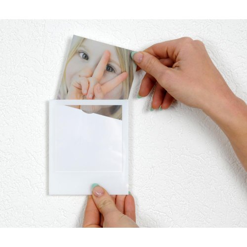 HAB & GUT -FRPOLAW4 Polaroid-Bilderrahmen magnetisch, 4-er Set weiß von HAB & GUT