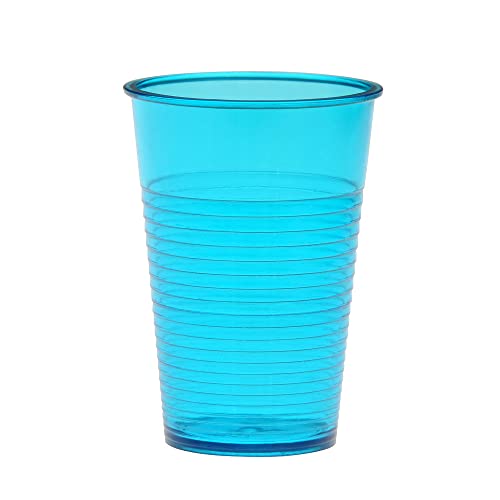 HAB&GUT -KB002-4 Trinkbecher hellblau transparent Plastikbecher Mehrweg aesthetic 0,2 Design Riffelbecher Becher aus Plastik HAB&GUT -KB002-4 Trinkbecher hellblau transparent Plastikbecher Mehrweg aesthetic 0,2 Design Riffelbecher Becher aus Plastik von HAB & GUT