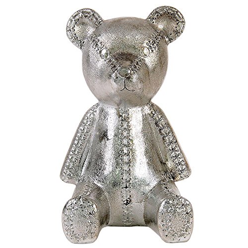 HAB & GUT -MB002- Spardose Teddy sitzend, Chrom, Teddybär von HAB & GUT