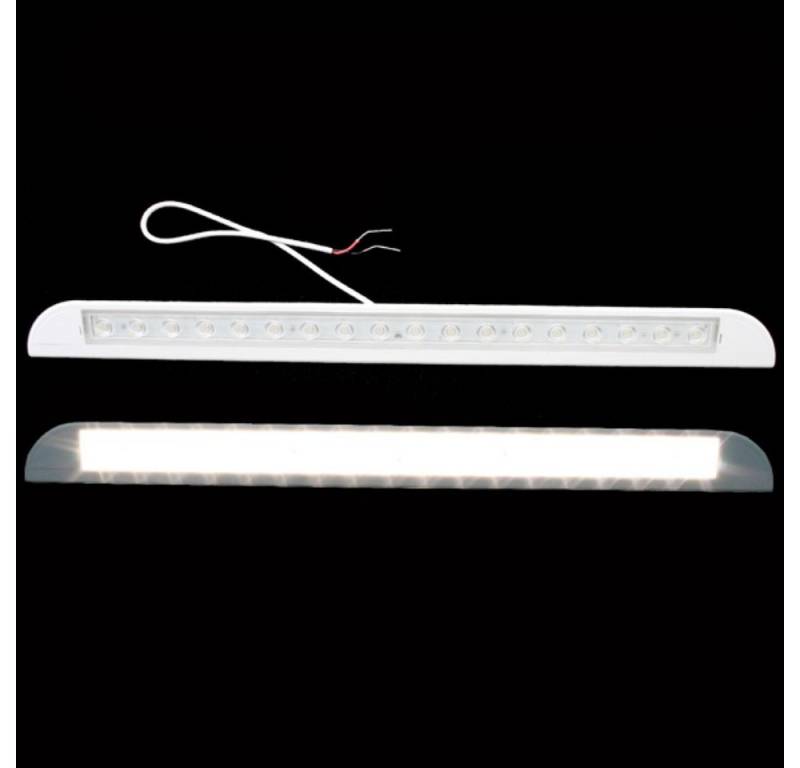 HABA B.V. LED Außen-Wandleuchte 12 Volt LED Außenlampe Tür warmweiß 480 mm weiß, warmweiß von HABA B.V.
