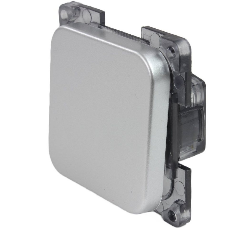 HABA B.V. Lichtschalter C-Line Presto Inprojal CBE 12-230 Volt Schalter silber HABA B.V. Lichtschalter C-Line Presto Inprojal CBE 12-230 Volt Schalter silber von HABA B.V.