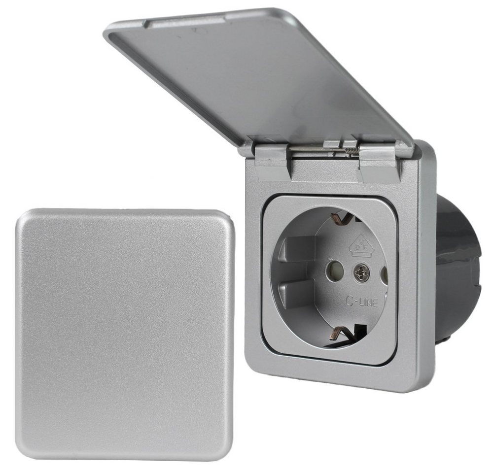 HABA B.V. Steckdose C-Line Steckdose Schuko + Klappdeckel + Isodose HABA B.V. Steckdose C-Line Steckdose Schuko + Klappdeckel + Isodose von HABA B.V.