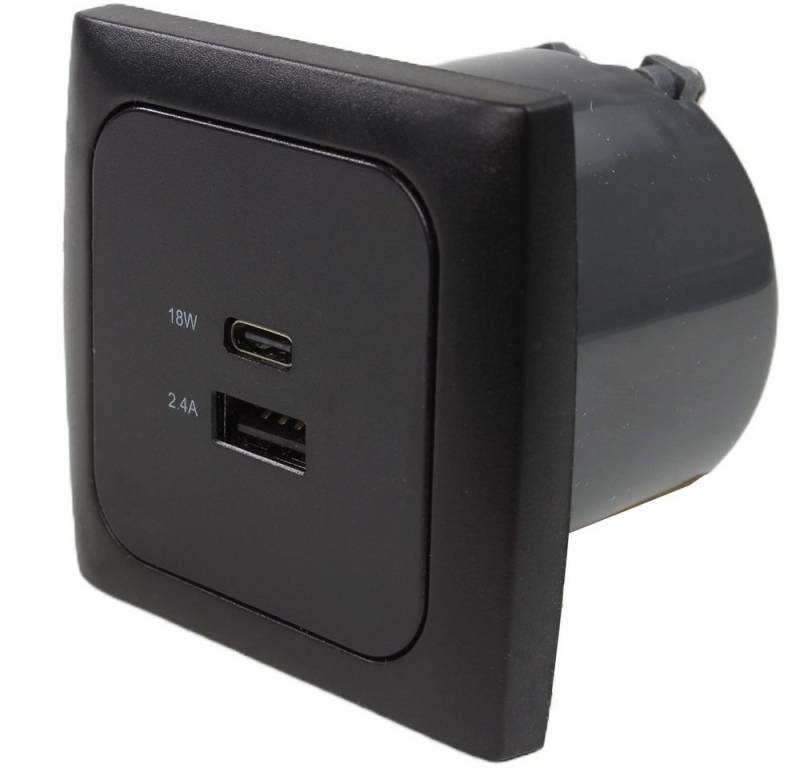 HABA B.V. Steckdose C-Line USB A und C Steckdose + Rahmen + Isodose von HABA B.V.