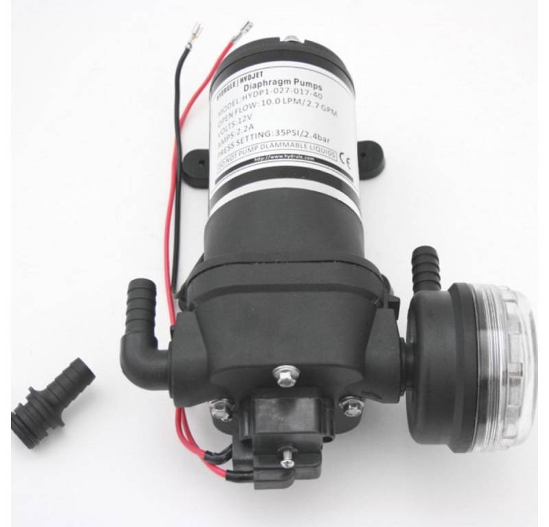 HABA B.V. Tauchpumpe Membran Druckpumpe Wasserpumpe 12Volt 10L/min von HABA B.V.
