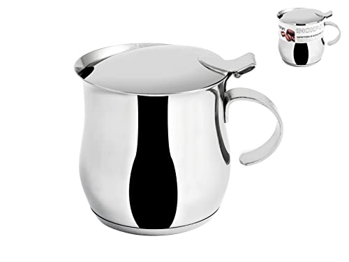 INOXPRAN 8804 Edelstahl cc450 Moka Kaffeekanne und Dichtungen, Stahl, 450ML von INOXPRAN