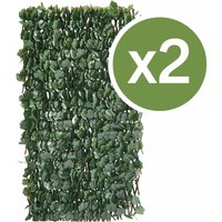 Habitat Et Jardin - 2er-Set Weidengitterzäune von HABITAT ET JARDIN