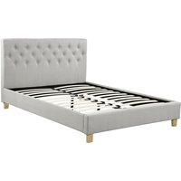 Habitat Et Jardin - Doppelbett 'Emmy' - 140 x 190 cm - Beige von HABITAT ET JARDIN