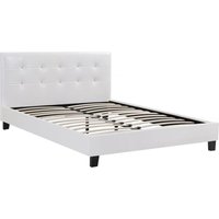 Habitat Et Jardin - Doppelbett 'Julia' - 160 x 200 cm - Weiß von HABITAT ET JARDIN