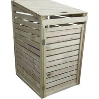 Habitat Et Jardin - Einzelne Mülltonnenabdeckung - 80 x 90 x 135 cm von HABITAT ET JARDIN