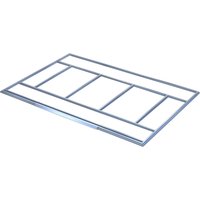 Fundament für Gerätehaus "ROSAS" oder "VEGAS" - 5,29 m² von HABITAT ET JARDIN
