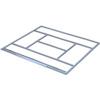 Fundament für Gerätehaus "Rosas" und "Dallas" - 4,07 m² von HABITAT ET JARDIN