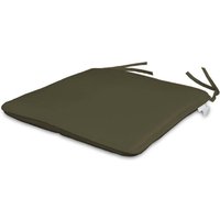 Habitat Et Jardin - 2er-Set Kissen 28 x 28 cm, Farbe: Taupe von HABITAT ET JARDIN