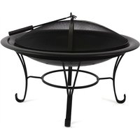 Außenheizung Brasero 2 - ø 76 cm - Schwarz von HABITAT ET JARDIN